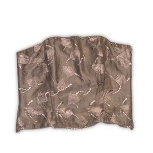 VINTAGE Nude Lace Corset top